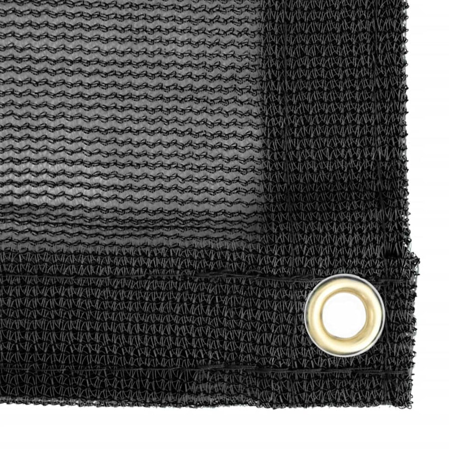 Aanhangwagennet 2,5x4,5 m HDPE zwart