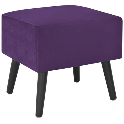 Nachtkastjes 40X35X40 Cm Fluweel Donker 2 Paars