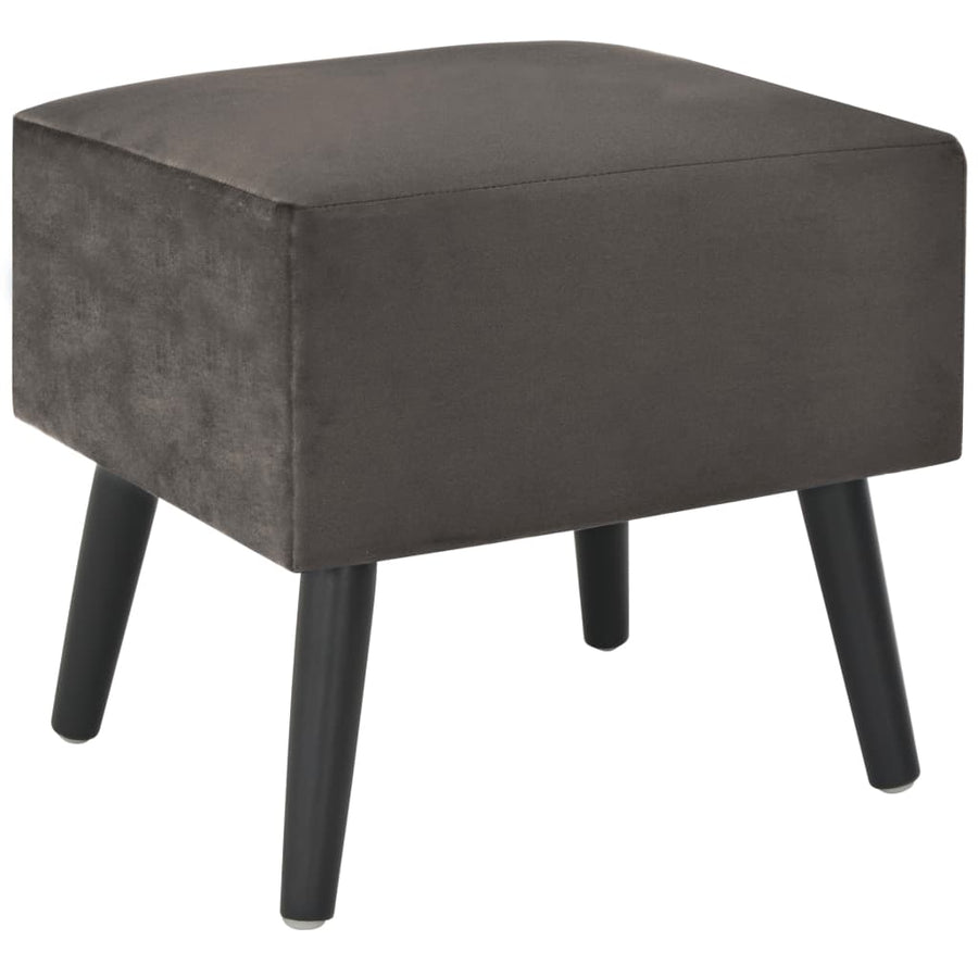 Nachtkastjes 40X35X40 Cm Fluweel 2 Grijs
