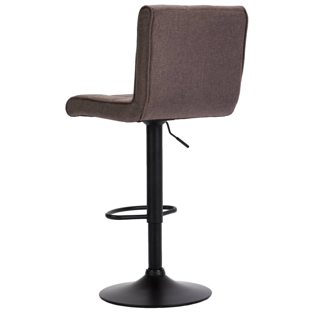 Barkrukken 2 St Stof Taupe 2