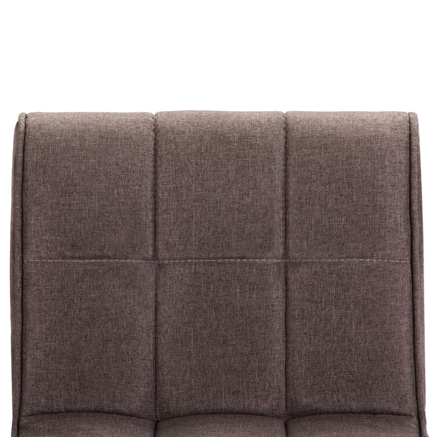 Barkrukken 2 St Stof Taupe 2