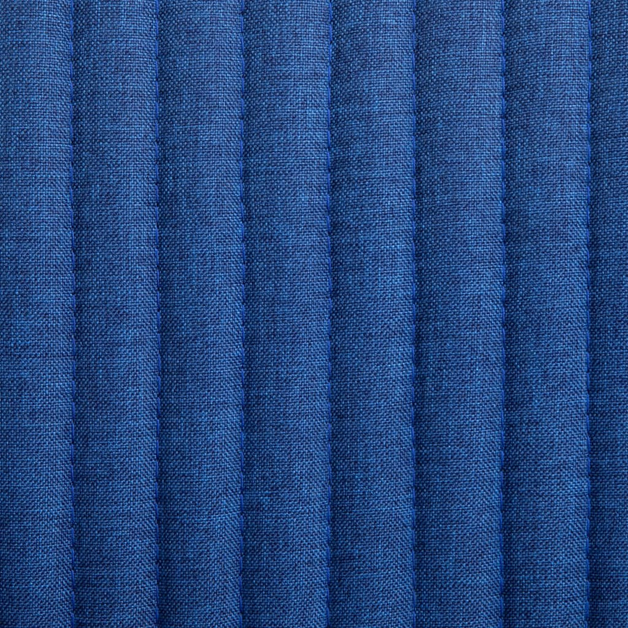 Eetkamerstoelen 2 st stof blauw