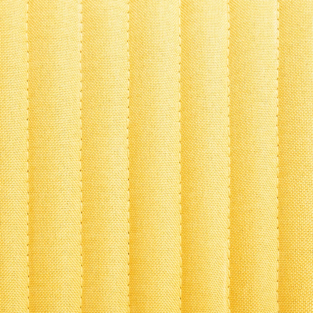 Eetkamerstoelen Stof 2 Geel