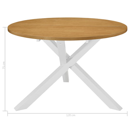 -Delige Eethoek Mdf Bruin en wit