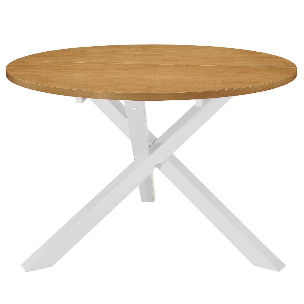 -Delige Eethoek Mdf Bruin en wit