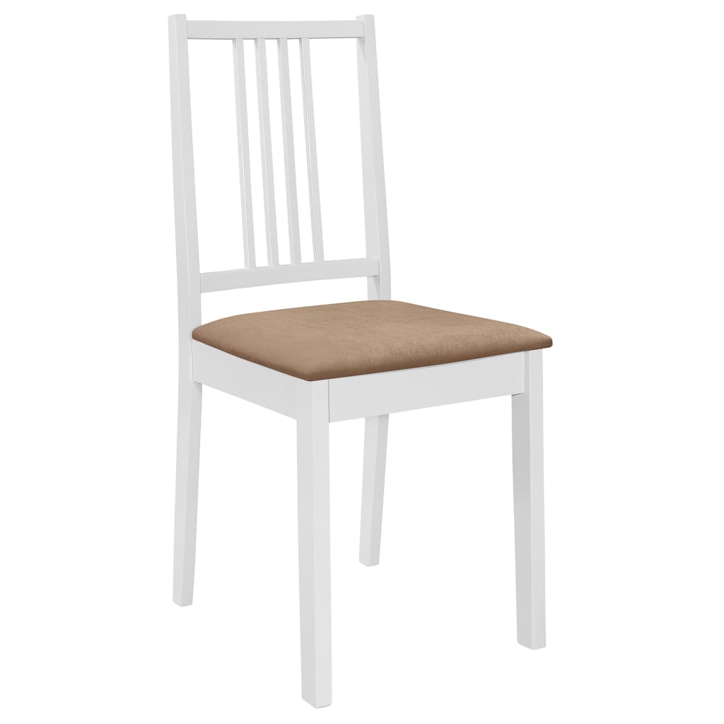 -Delige Eethoek Mdf Bruin en wit