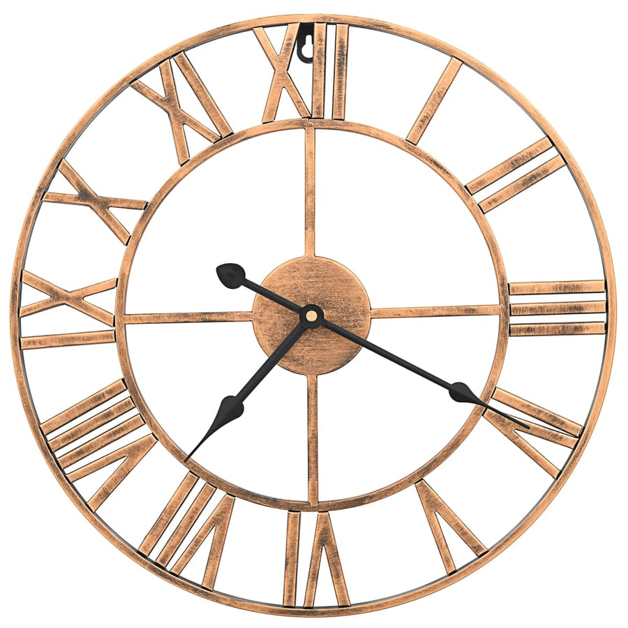 Wandklok Metaal Kleurig 40 cm Goud