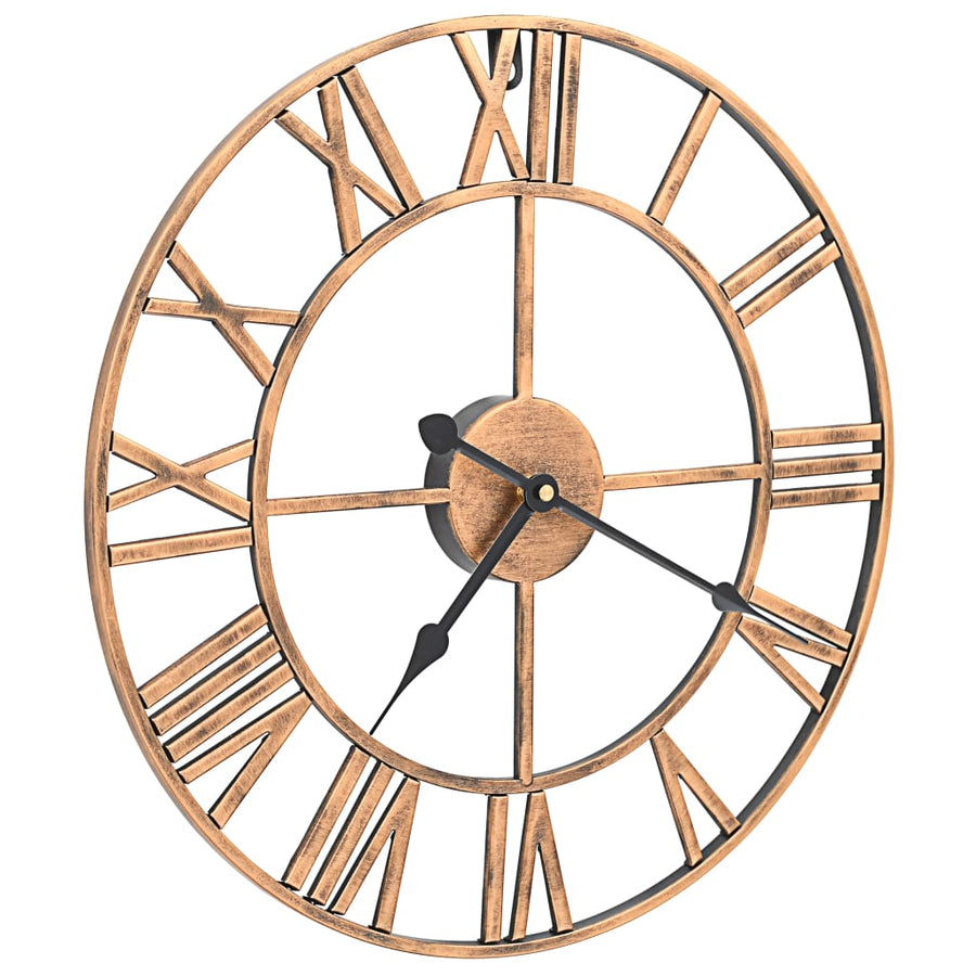 Wandklok Metaal Kleurig 40 cm Goud