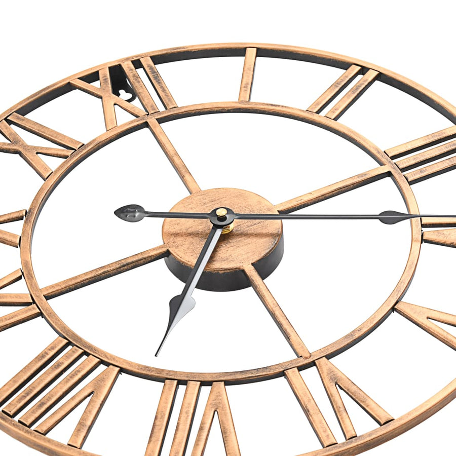 Wandklok Metaal Kleurig 40 cm Goud