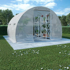 Tuinkas 300x300x200 cm wit PE staal