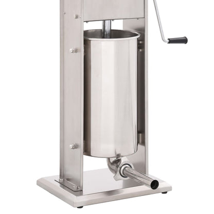 Worstenvuller Handmatig Roestvrij Staal Zilverkleurig 15 l