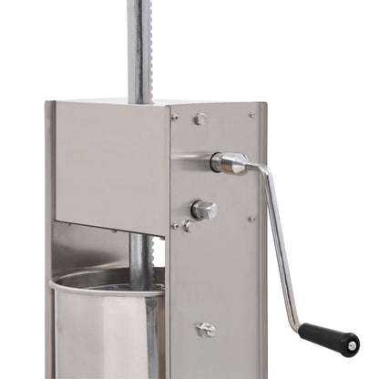 Worstenvuller Handmatig Roestvrij Staal Zilverkleurig 15 l