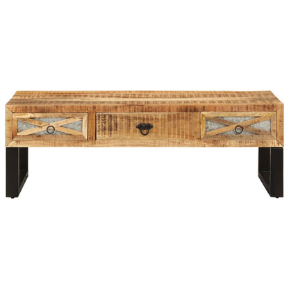 Salontafel 110x50x38 cm massief mangohout