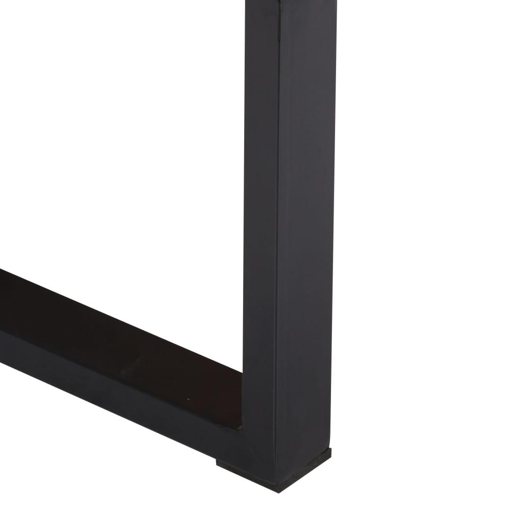 Salontafel Cassettestijl 100X52X45 Cm Massief Mangohout