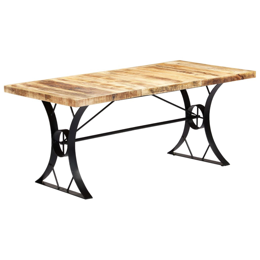 Eettafel 180X90X76 Cm Massief Mangohout