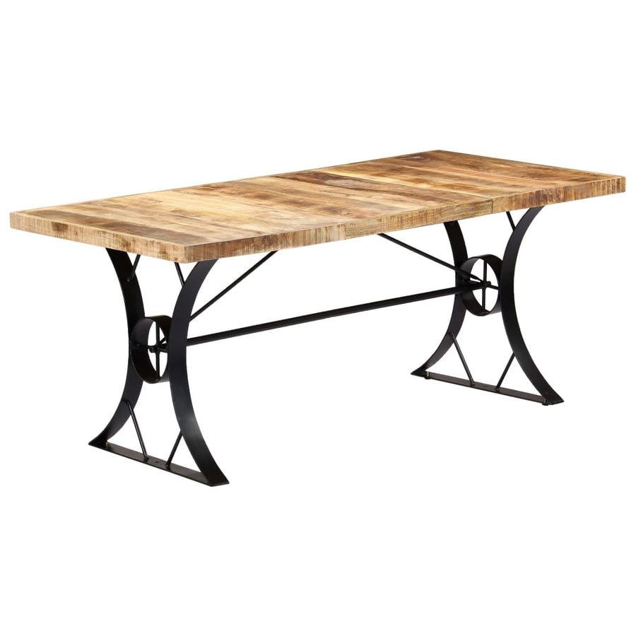 Eettafel 180X90X76 Cm Massief Mangohout