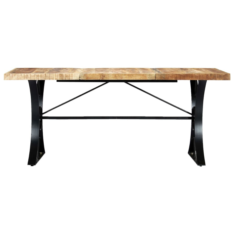 Eettafel 180X90X76 Cm Massief Mangohout