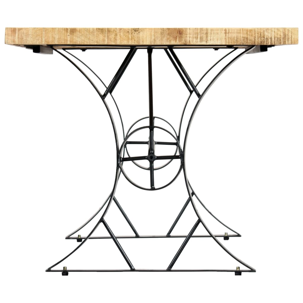 Eettafel 180X90X76 Cm Massief Mangohout