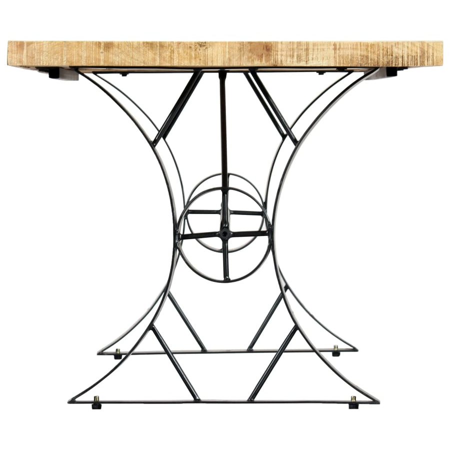 Eettafel 180X90X76 Cm Massief Mangohout