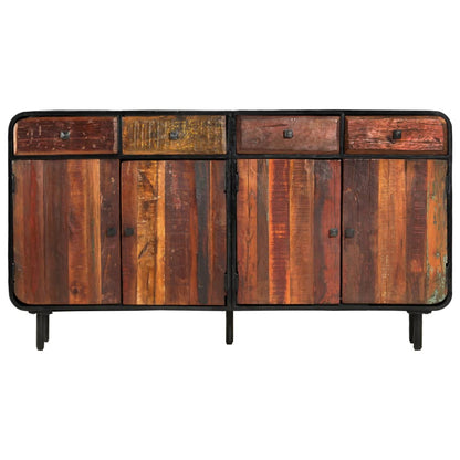 Dressoir 140X35X76 Cm Massief Gerecycled Hout