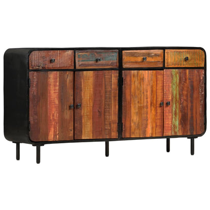 Dressoir 140X35X76 Cm Massief Gerecycled Hout