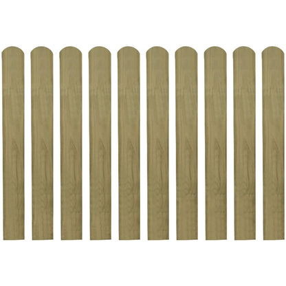 30 St Heklatten 80 Cm Geïmpregneerd Hout