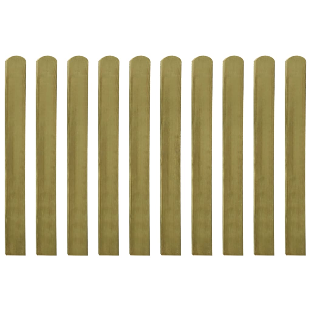 20 St Heklatten 100 Cm Geïmpregneerd Hout
