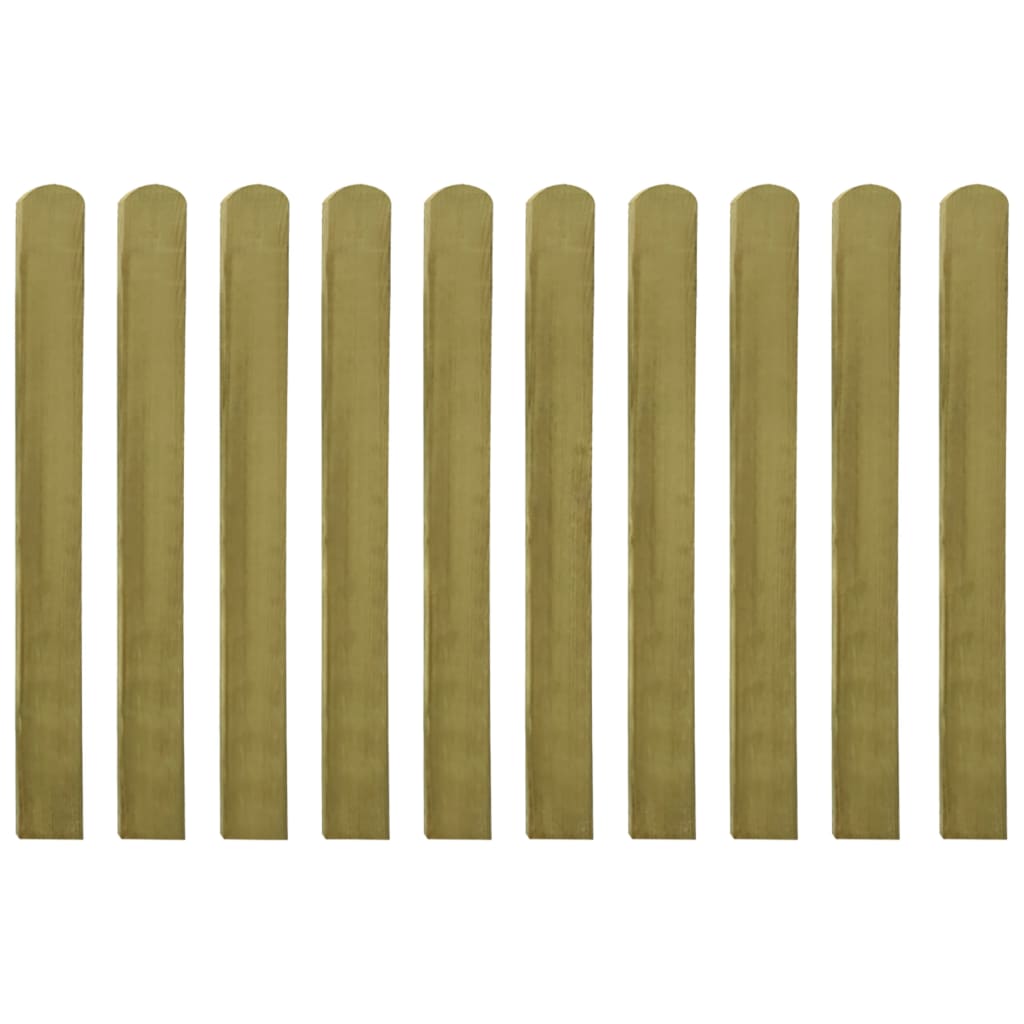 20 St Heklatten 100 Cm Geïmpregneerd Hout