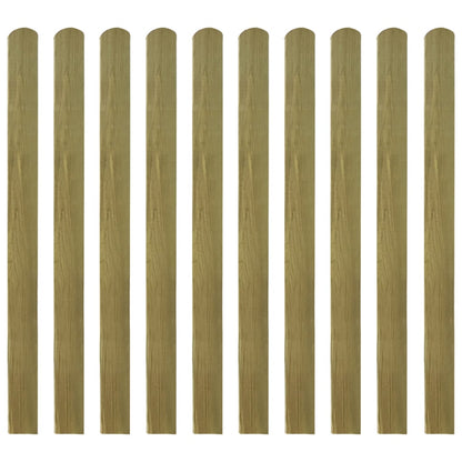 20 St Heklatten 120 Cm Geïmpregneerd Hout