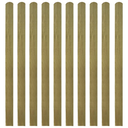 20 St Heklatten 140 Cm Geïmpregneerd Hout