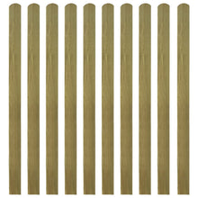 20 St Heklatten 140 Cm Geïmpregneerd Hout