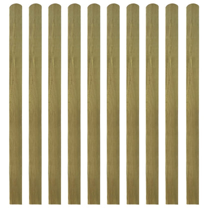 20 St Heklatten 140 Cm Geïmpregneerd Hout