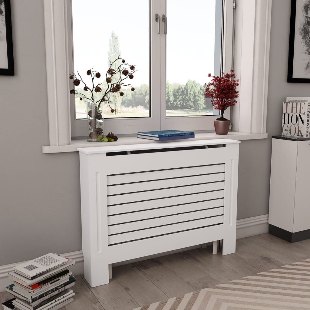 Radiatorombouw 2X9X8,5 Cm Mdf 1 112 x 19 x 81.5 cm Wit