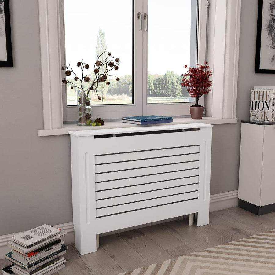Radiatorombouw 2X9X8,5 Cm Mdf 1 112 x 19 x 81.5 cm Wit