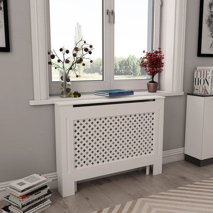 Radiatorombouw 2X9X8,5 Cm Mdf 1 112 x 19 x 81.5 cm Wit