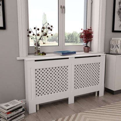 Radiatorombouw 52X9X8,5 Cm Mdf 1 152 x 19 x 81.5 cm Wit