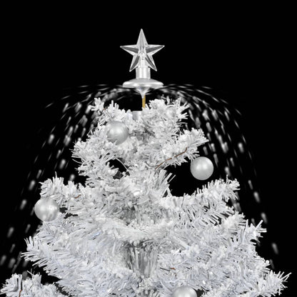 Kerstboom Sneeuwend Met Paraplubasis 75 Cm 75 x 60 cm Wit