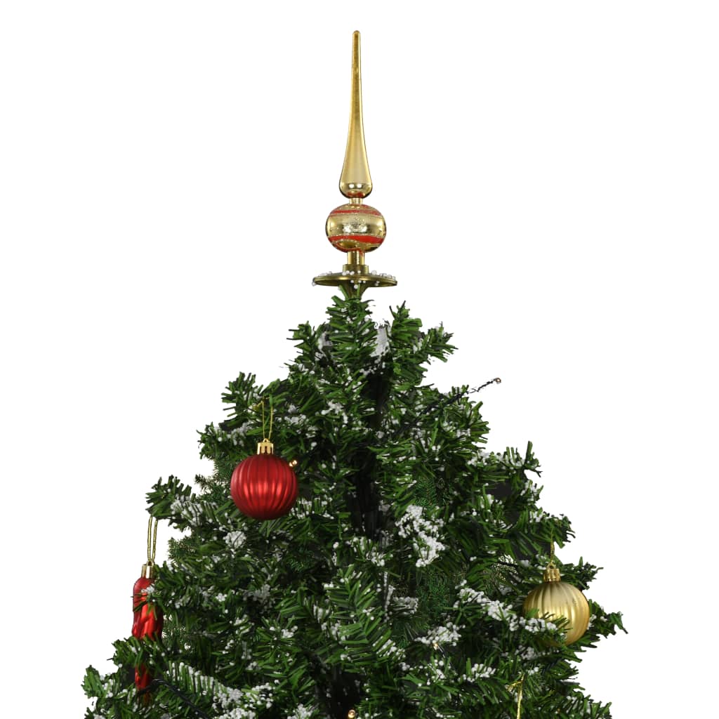 Kerstboom Sneeuwend Met Paraplubasis 70 Cm 170 x 105 cm Groen