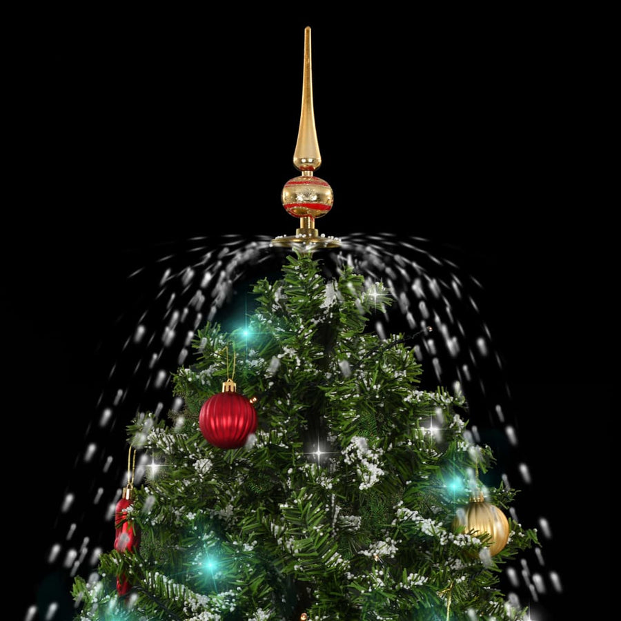 Kerstboom Sneeuwend Met Paraplubasis 70 Cm 170 x 105 cm Groen