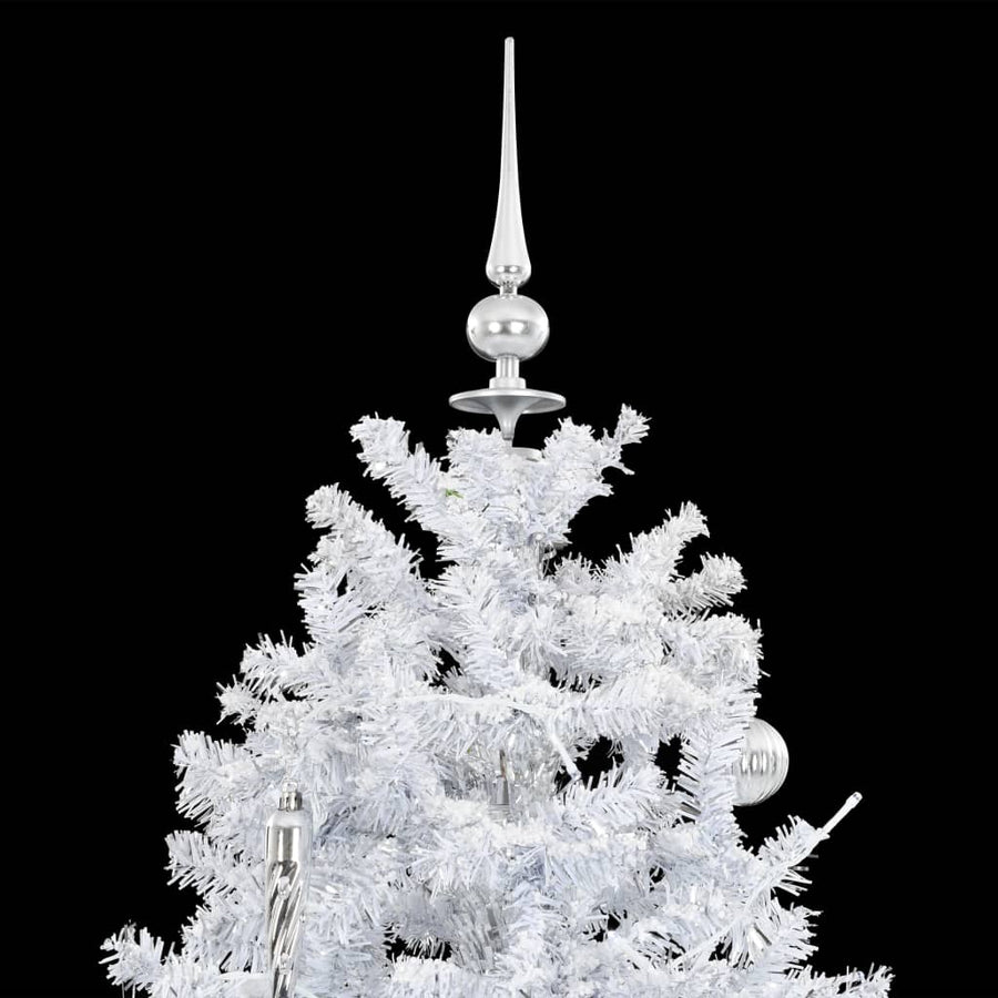 Kerstboom Sneeuwend Met Paraplubasis 70 Cm 170 x 105 cm Wit