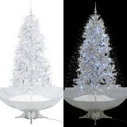 Kerstboom sneeuwend 190 cm wit