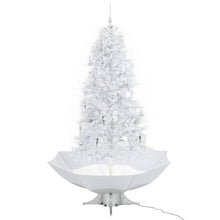 Kerstboom Sneeuwend Met Paraplubasis 90 Cm 190 x 115 cm Wit