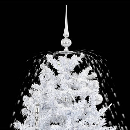 Kerstboom Sneeuwend Met Paraplubasis 90 Cm 190 x 115 cm Wit