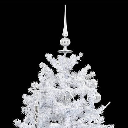 Kerstboom Sneeuwend Met Paraplubasis 90 Cm 190 x 115 cm Wit
