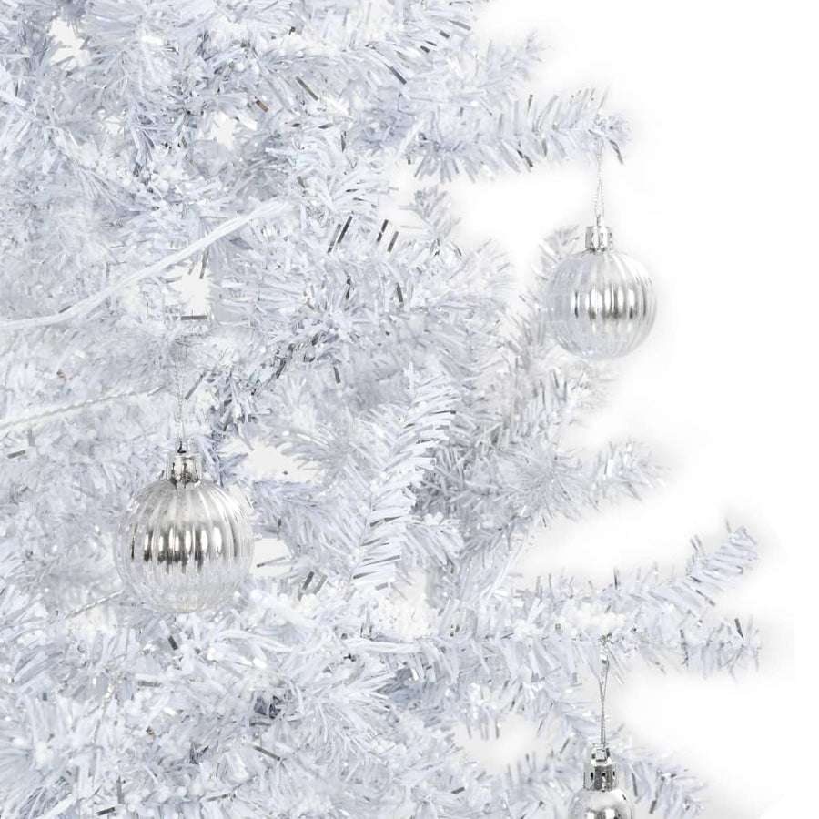 Kerstboom Sneeuwend Met Paraplubasis 90 Cm 190 x 115 cm Wit
