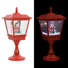 Sokkellamp Met Kerstman Led 64 Cm