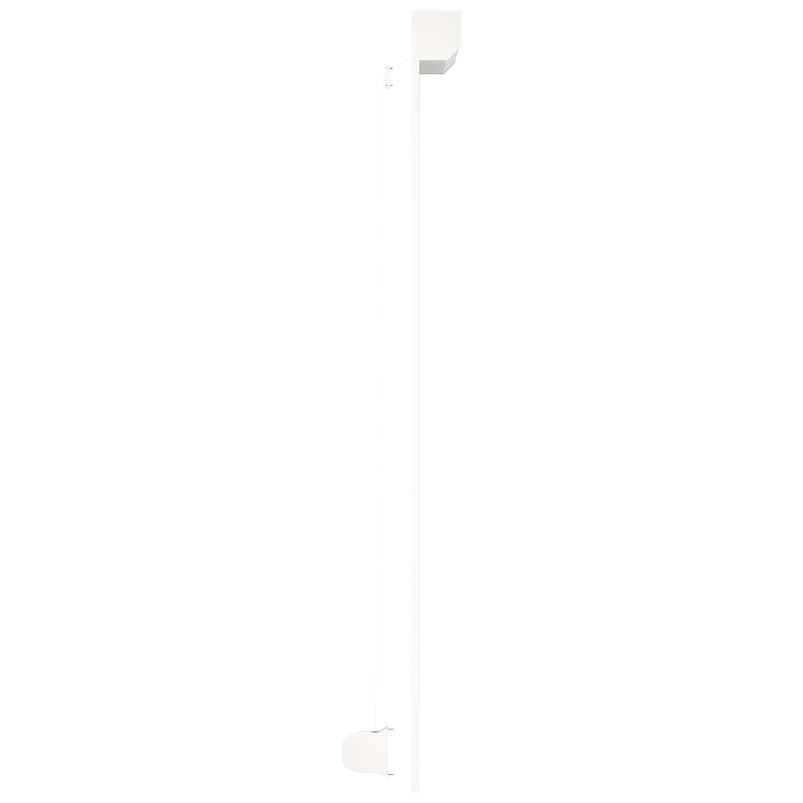 Roljaloezie Wit 110 x 220 cm Aluminium en Polyurethaan
