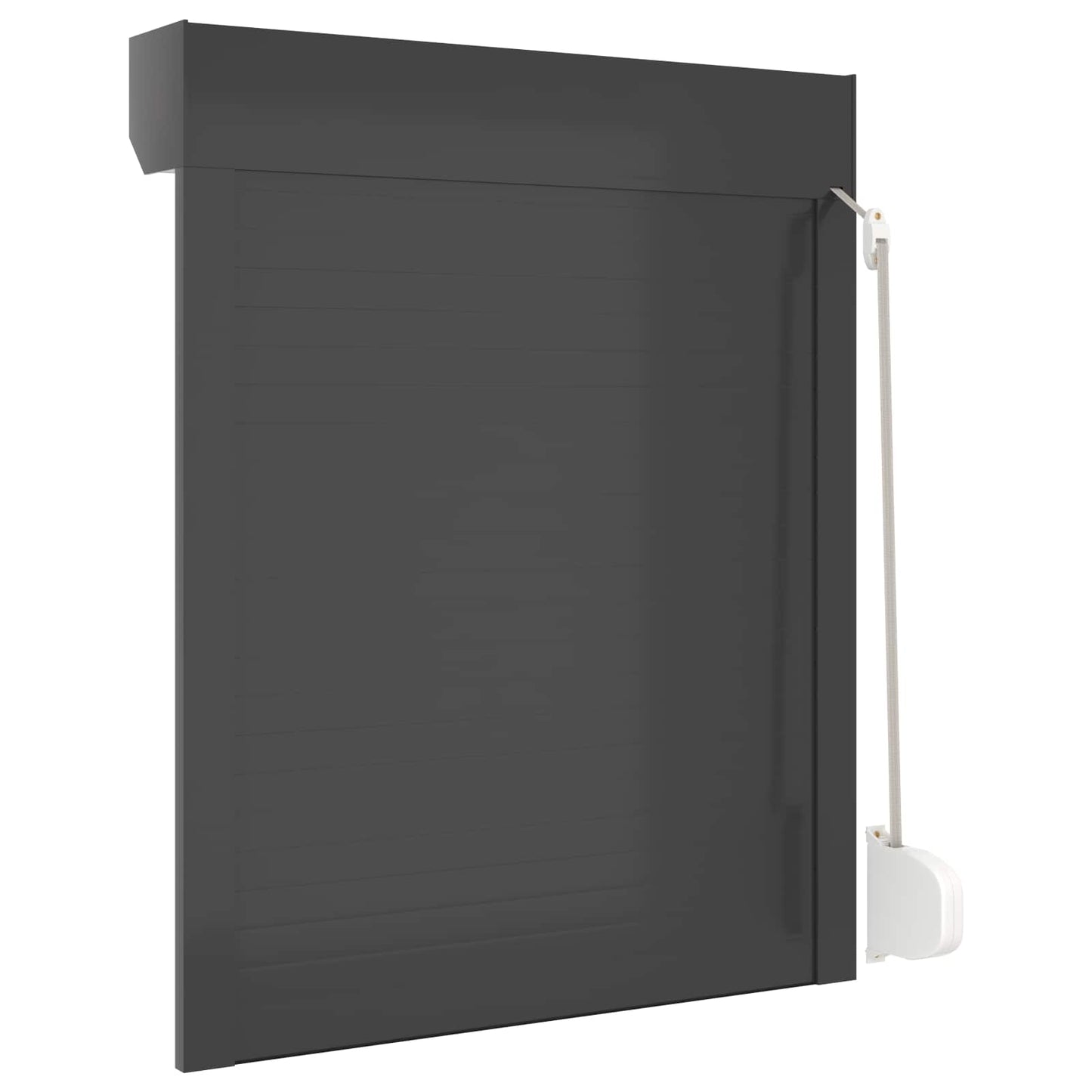 Roljaloezie Antraciet 80 x 100 cm Aluminium en Polyurethaan