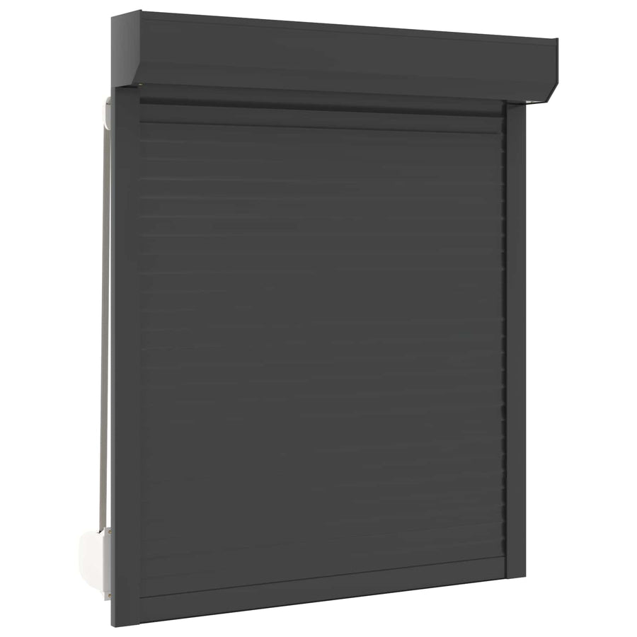 Roljaloezie Antraciet 100 x 120 cm Aluminium en Polyurethaan