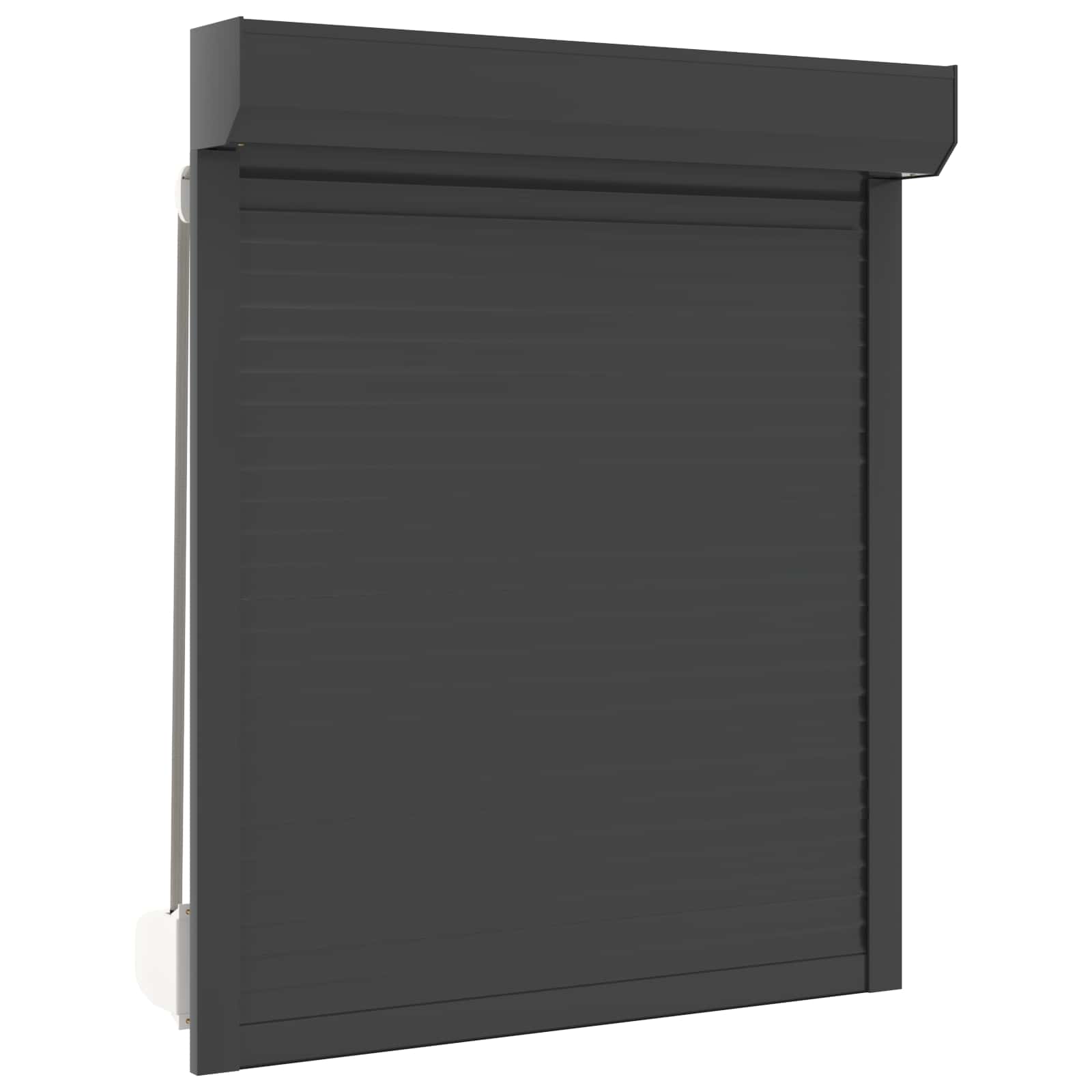 Roljaloezie Antraciet 100 x 130 cm Aluminium en Polyurethaan
